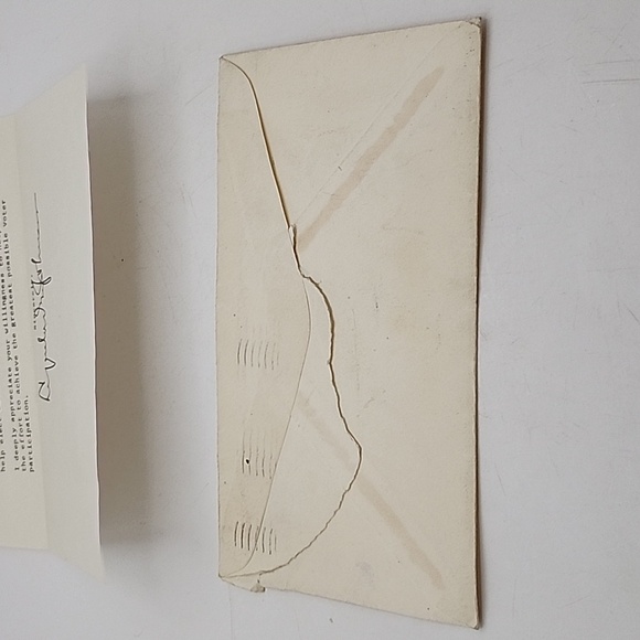 1964 Typed Dear Citizen Letter From The White House Signed By Lyndon B Johnson - Picture 3 of 12